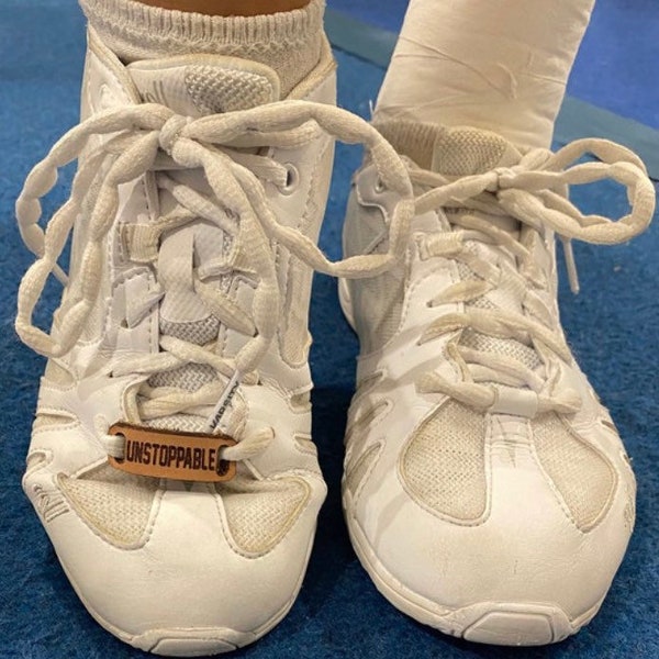 Shoe tag | Shoelace tag | custom leather tag | custom shoe name tag | shoe name tag