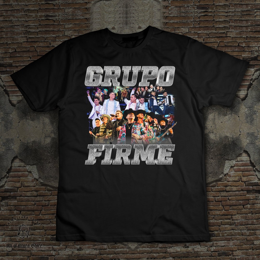 Grupo Firme , Vintage Look Tshirt Regional Mexicano Grupo Firme Merch