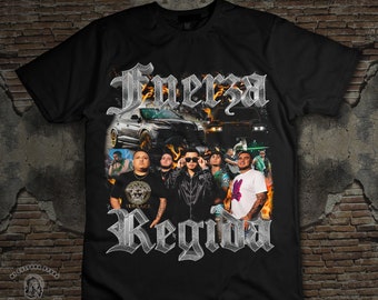 Fuerza Regida vintage look t-shirt playera regional mexicano Tshirt, Furerza Regida Tshirt, Mexican Corridos, Corridos Sinaloa otra Pedoo