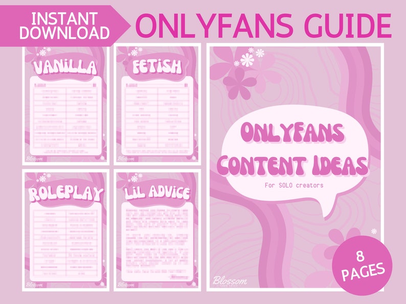 Onlyfans Content Ideas for Solo Content Adult Creators for Onlyfans