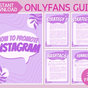 OnlyFans Guide - Marketing on Instagram || Adult Content creator for OnlyFans, Fansly, LoyalFans, AdmireMe, NiteFlirt, and Cam Girl sites