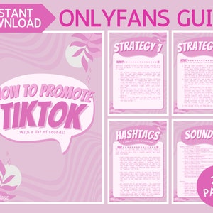 OnlyFans Guide - Marketing on TikTok || Adult Content creator for OnlyFans, Fansly, LoyalFans, AdmireMe, other fan sites, and Cam Girl sites