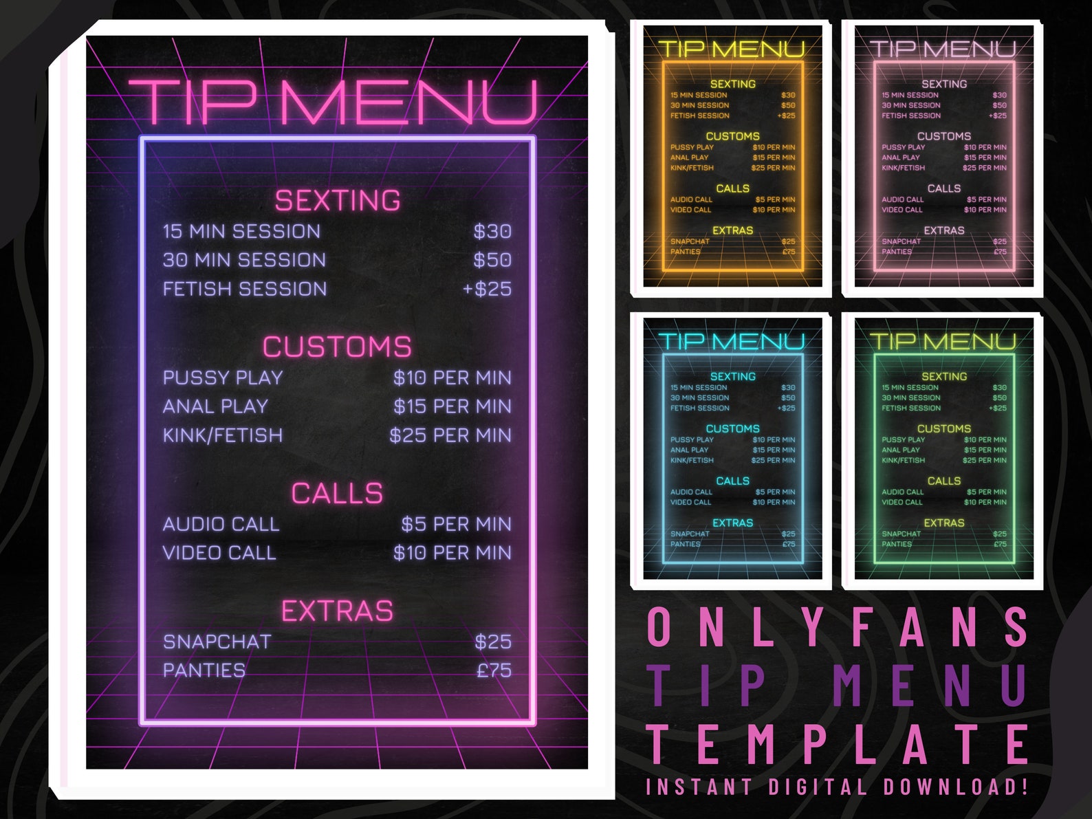 Onlyfans Tip Menu Templates Free onlyfans-tip-menu-templates-free