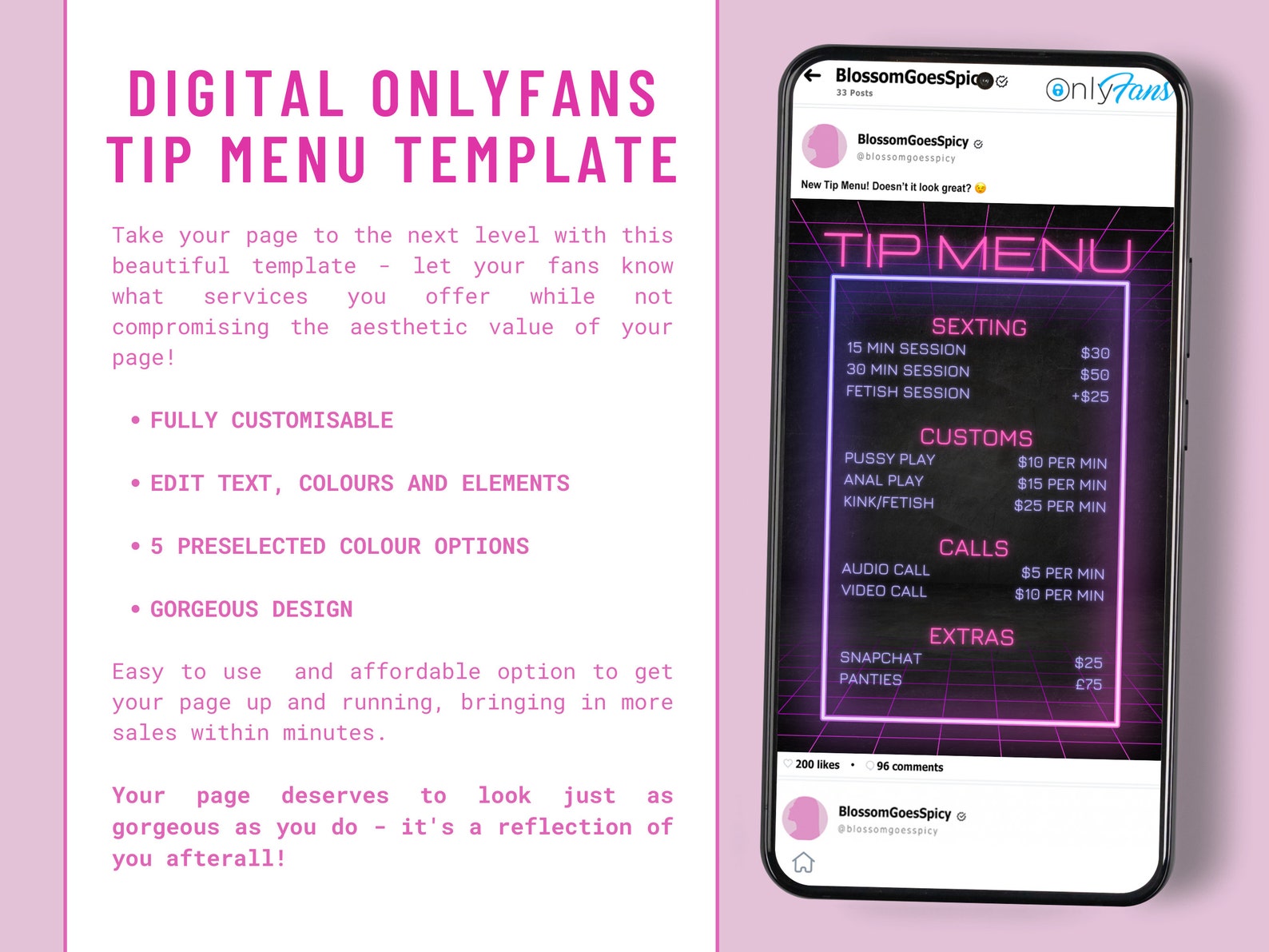 Easy To Edit Onlyfans Tip Menu Template For Fansly Adult Content Fan easy-to-edit-onlyfans-tip-menu-template-for-fansly-adult-content-fan