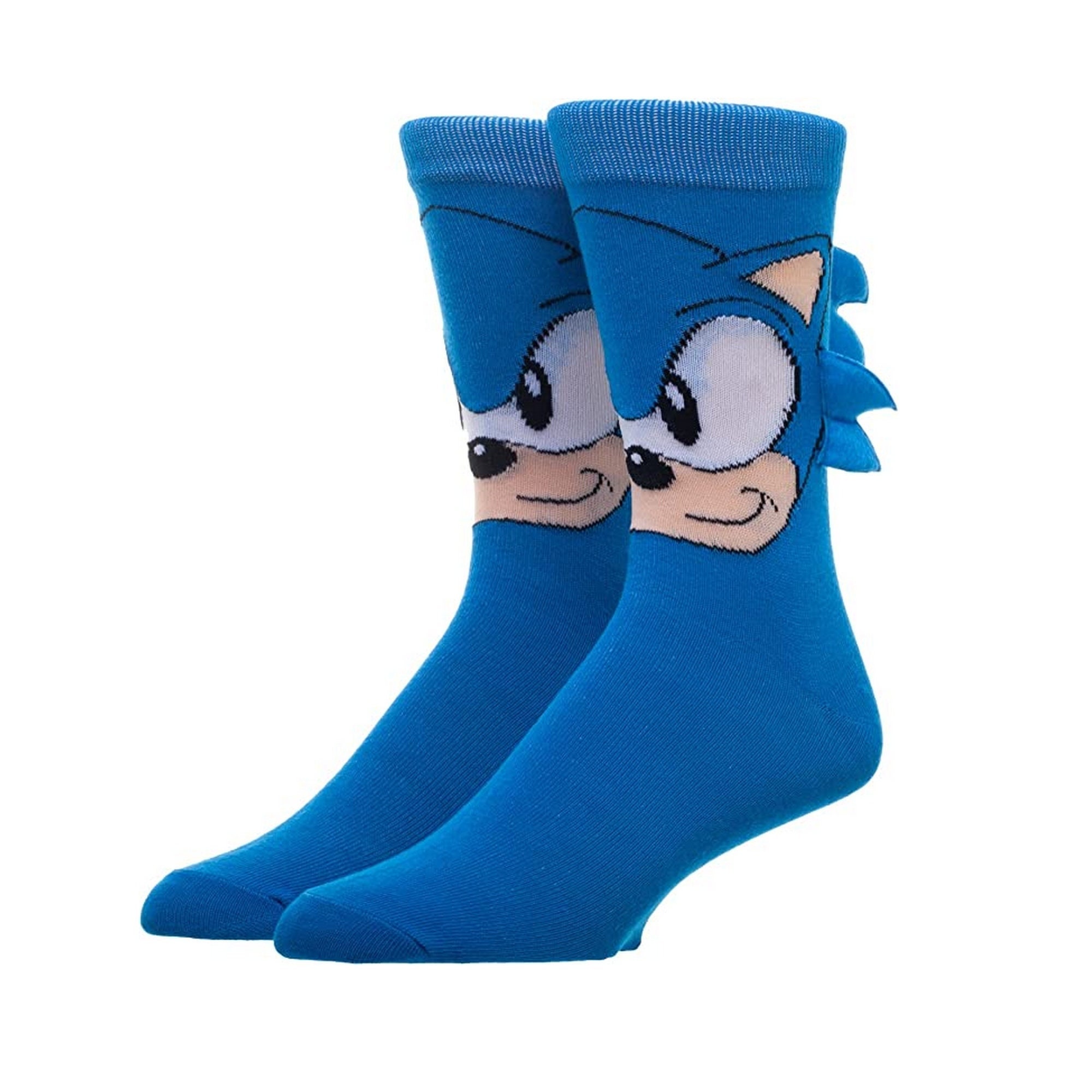 Adult Sonic Shadow the Hedgehog 360 Character Socks