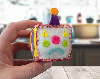 Handmade Sad Clown Pin Cushion