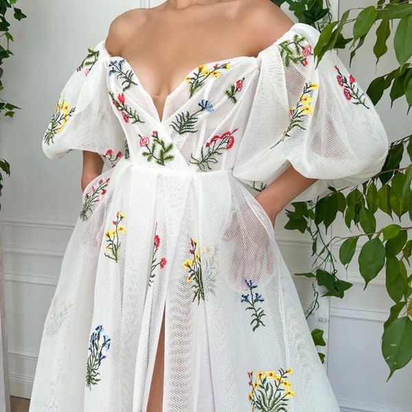 Garden Party Dress Etsy