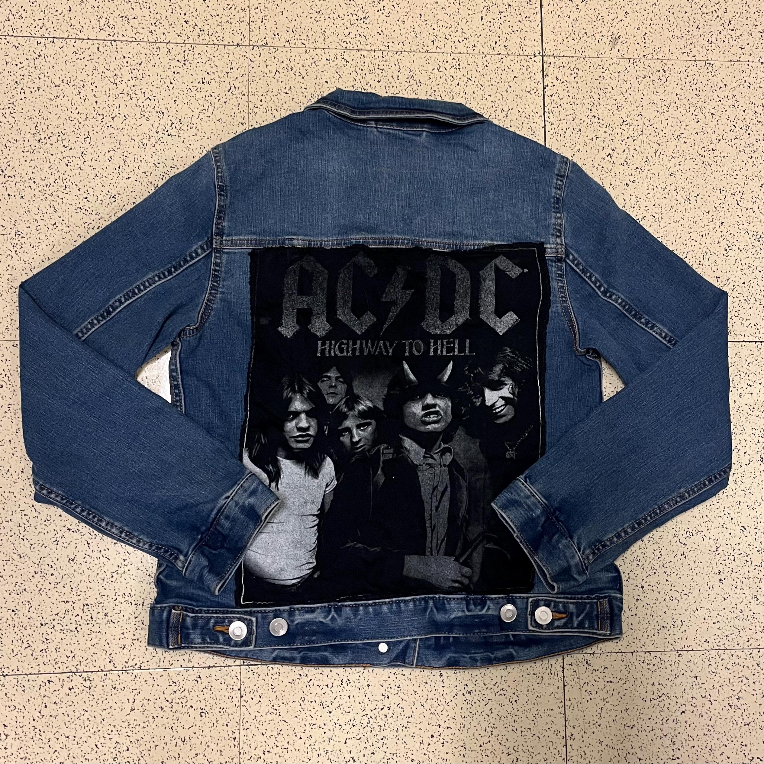 Acdc jean jacket - Etsy 日本
