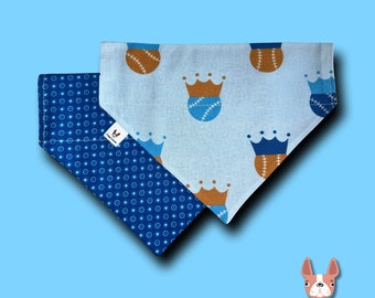 KC Royals Crowns Reversible Pet Bandana