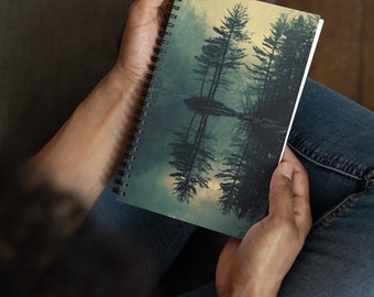 Dark Nature Notebook Melancholy  Journal