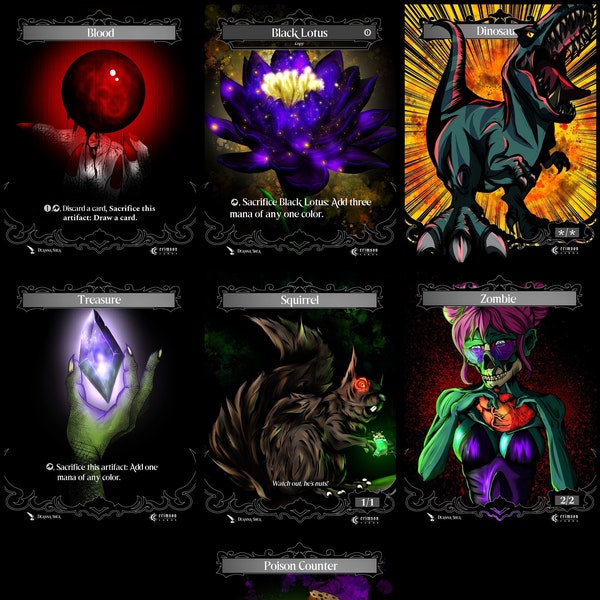 Custom Mtg Tokens Make Your Own Mtg Tokens