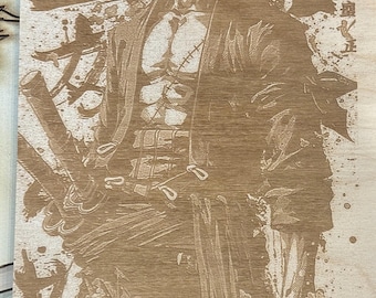 Custom Anime Logo/Scene - Otaku Wall Art - Personalized Wooden Sign - Perfect Fan Gift - Any Anime