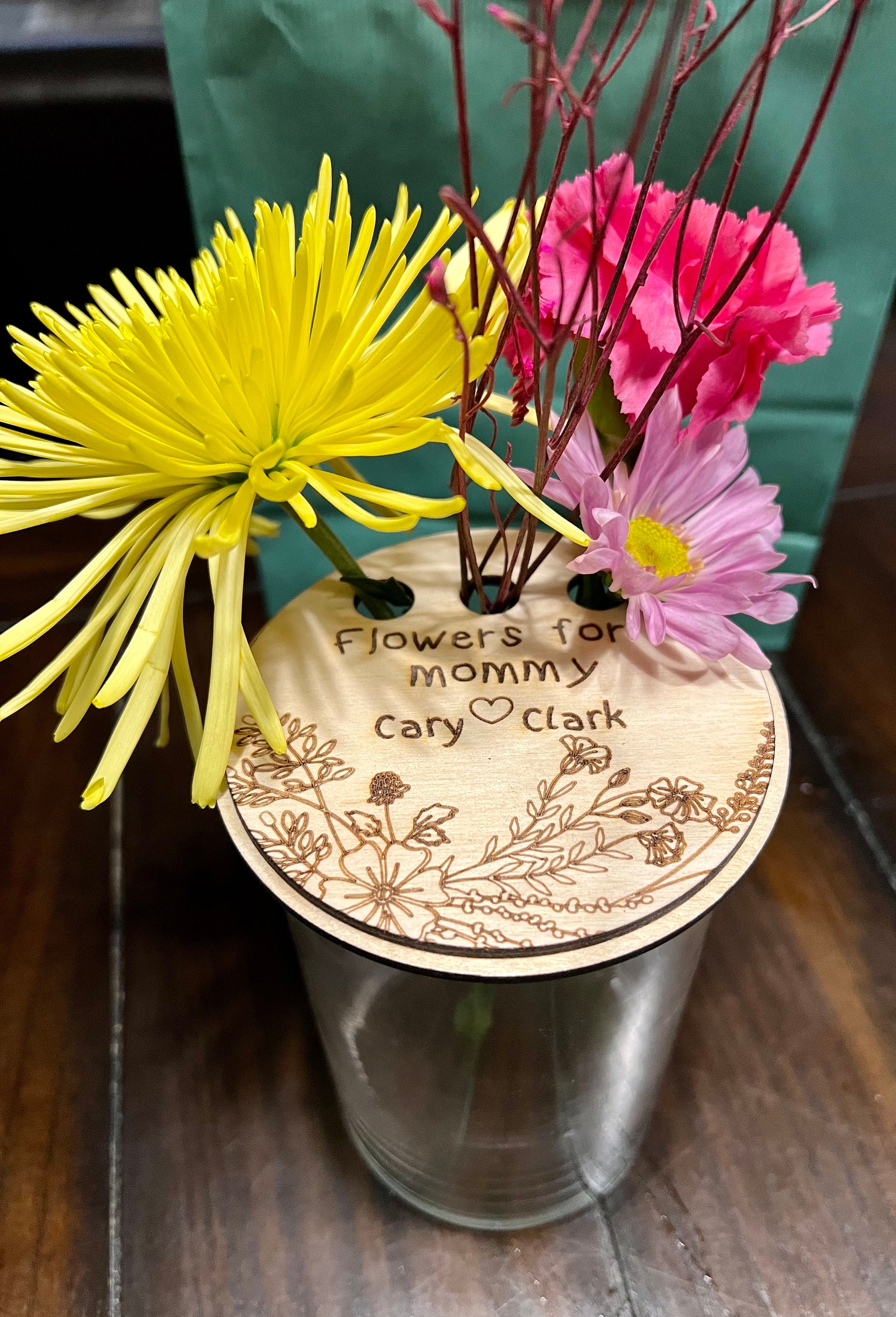 Mother’s Day Vase, Teacher Appreciation Vase, Gift Vase, Personalized