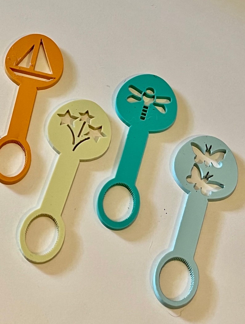 Personalized Bubble Wands, Spring and Summer Bubble Wands, Summer