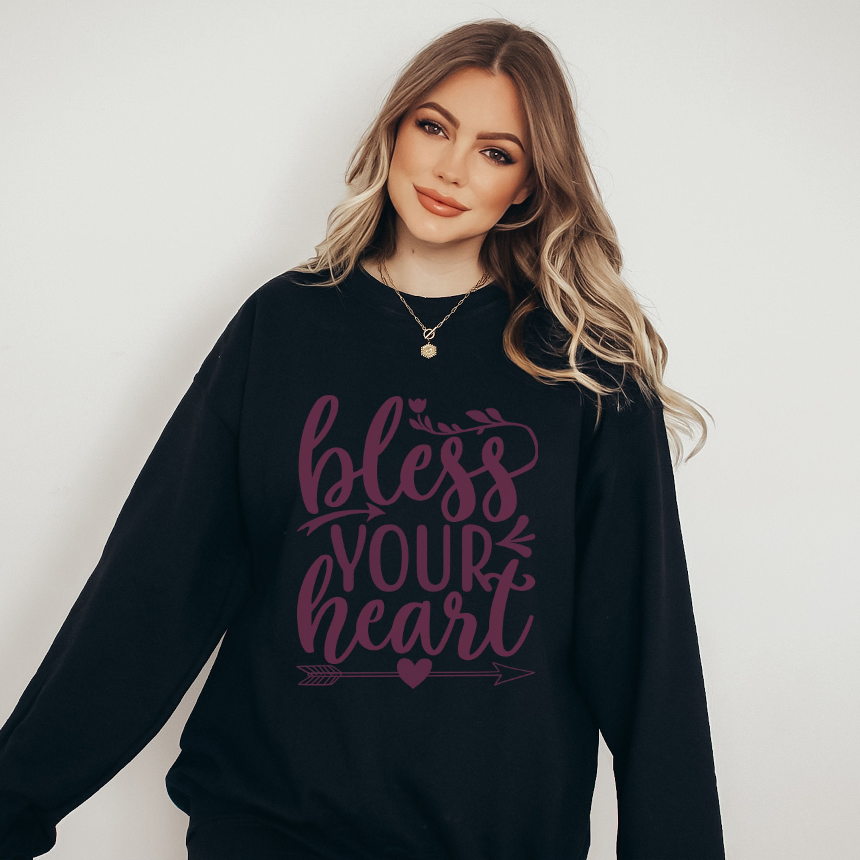 Bless Your Heart Sweatshirt - Etsy UK