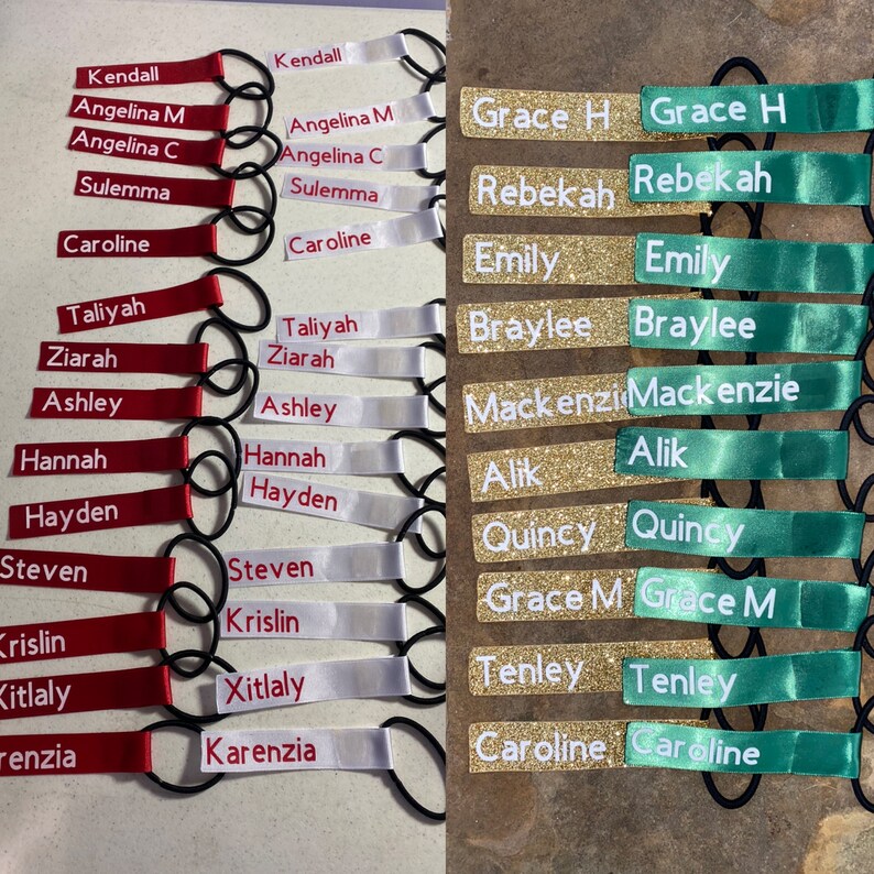 Pom Name Tags pair pom Poms NOT Included Etsy