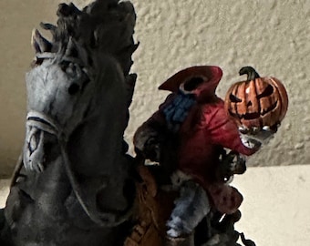 3D Printed Headless Horseman/Dullahan Gaming Miniature