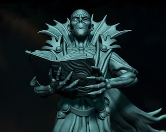 Custom 3D Printed Classic Vecna Miniature