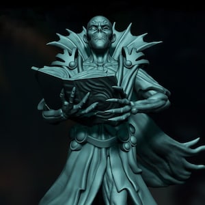 Custom 3D Printed Classic Vecna Miniature