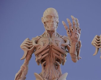 Custom 3D Printed Vecna (v2) Miniature