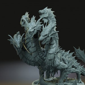 Miniatura Hydra stampata in 3D personalizzata