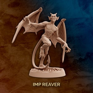 Custom 3D Printed Imp Miniature