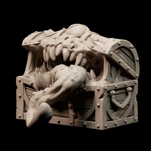Custom 3D Printed Mimic and Chest Set