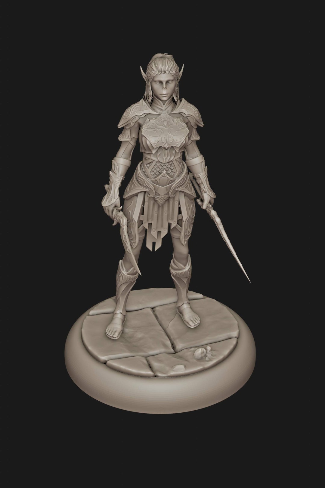 Custom 3D Printed BG3 Baldur's Gate 3 (III) Lae'zel Miniature - Etsy