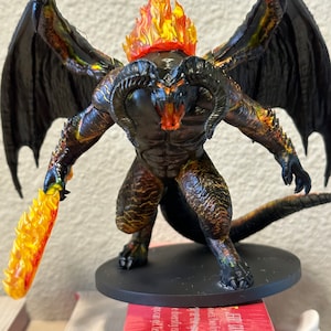 Gemalter benutzerdefinierter 3D gedruckter Balrog