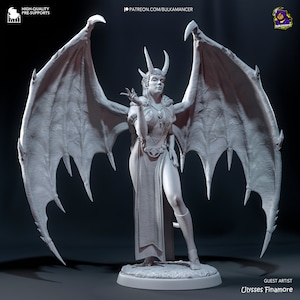 Custom 3D Printed BG3 Baldur's Gate 3 (III) Mizora Miniature/Statue