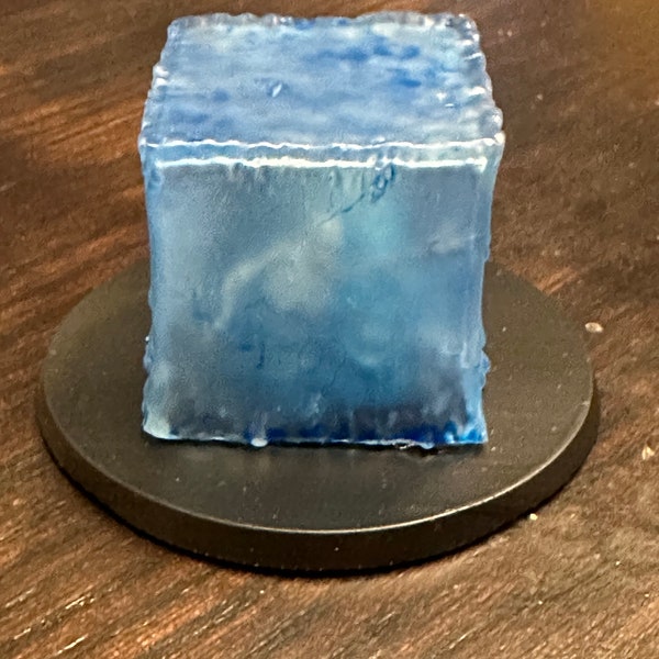 Custom 3D Printed Gelatinous Cube