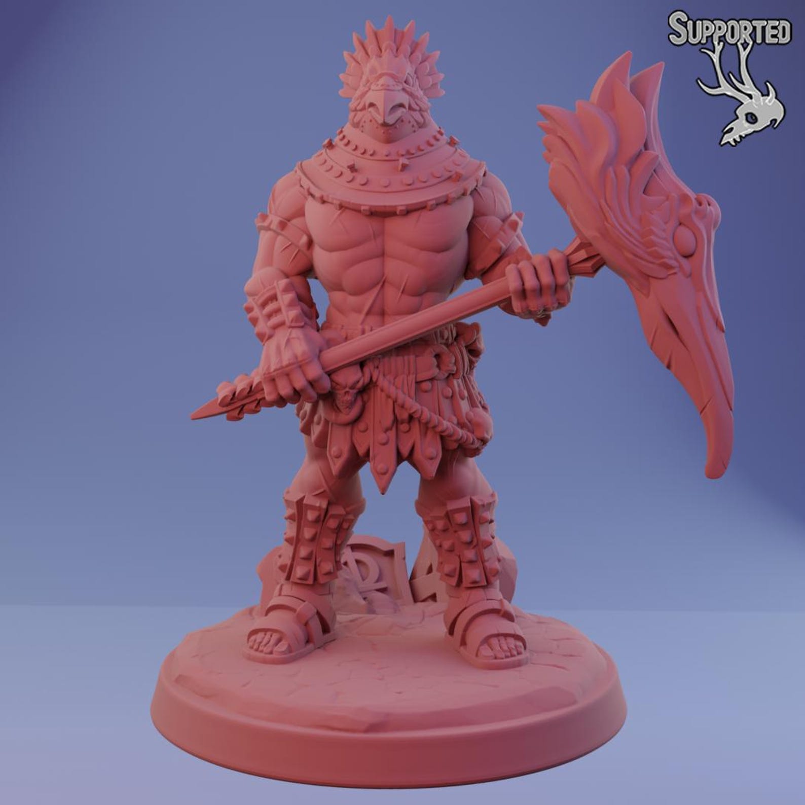 Custom 3D Printed Relentless Juggernaut Miniature - Etsy
