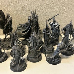 Painted Nazgûl and Sauron Set