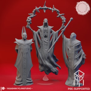 Custom 3D Printed Red Wizards of Thay