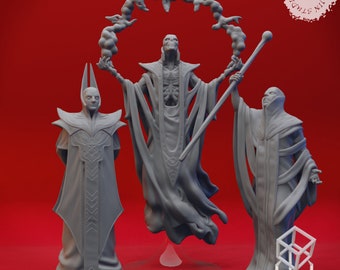 Custom 3D Printed Red Wizards of Thay
