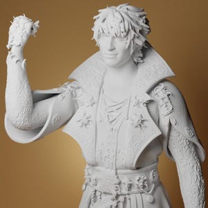 Custom 3D Printed BG3 Baldur&#39;s Gate 3 (III) Gortash Miniature