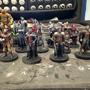Curse of Strahd NPC Miniatures - Painted