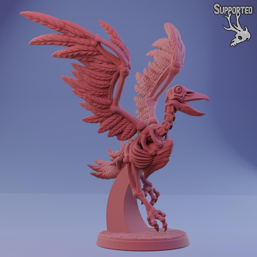 Custom 3D Printed Bone Roc Miniature - Etsy