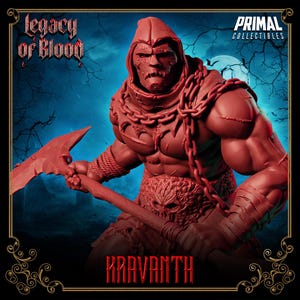 Custom 3D Printed Kravanth Miniature