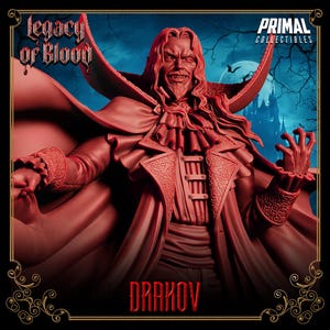 Custom 3D Printed Dracula