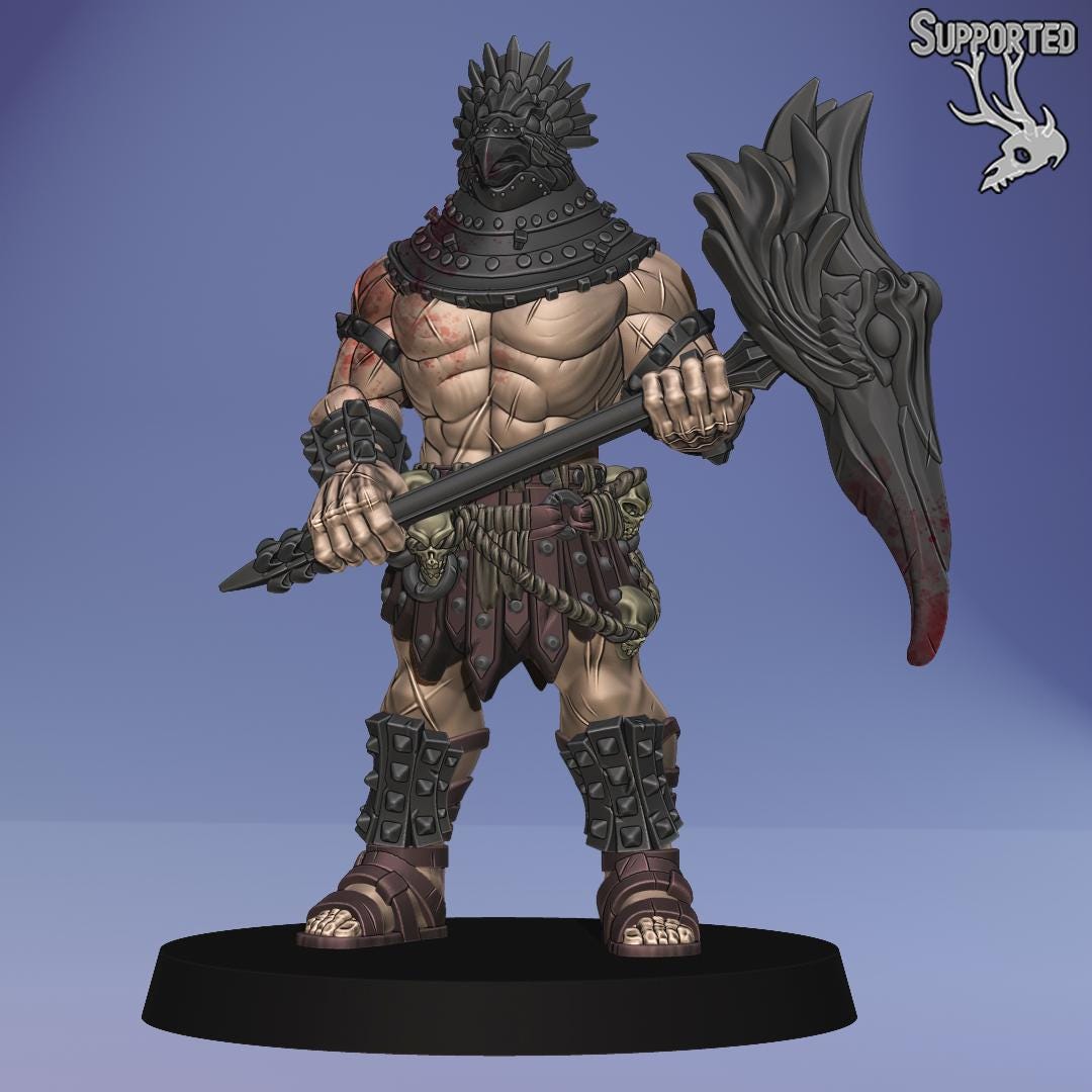 Custom 3D Printed Relentless Juggernaut Miniature - Etsy