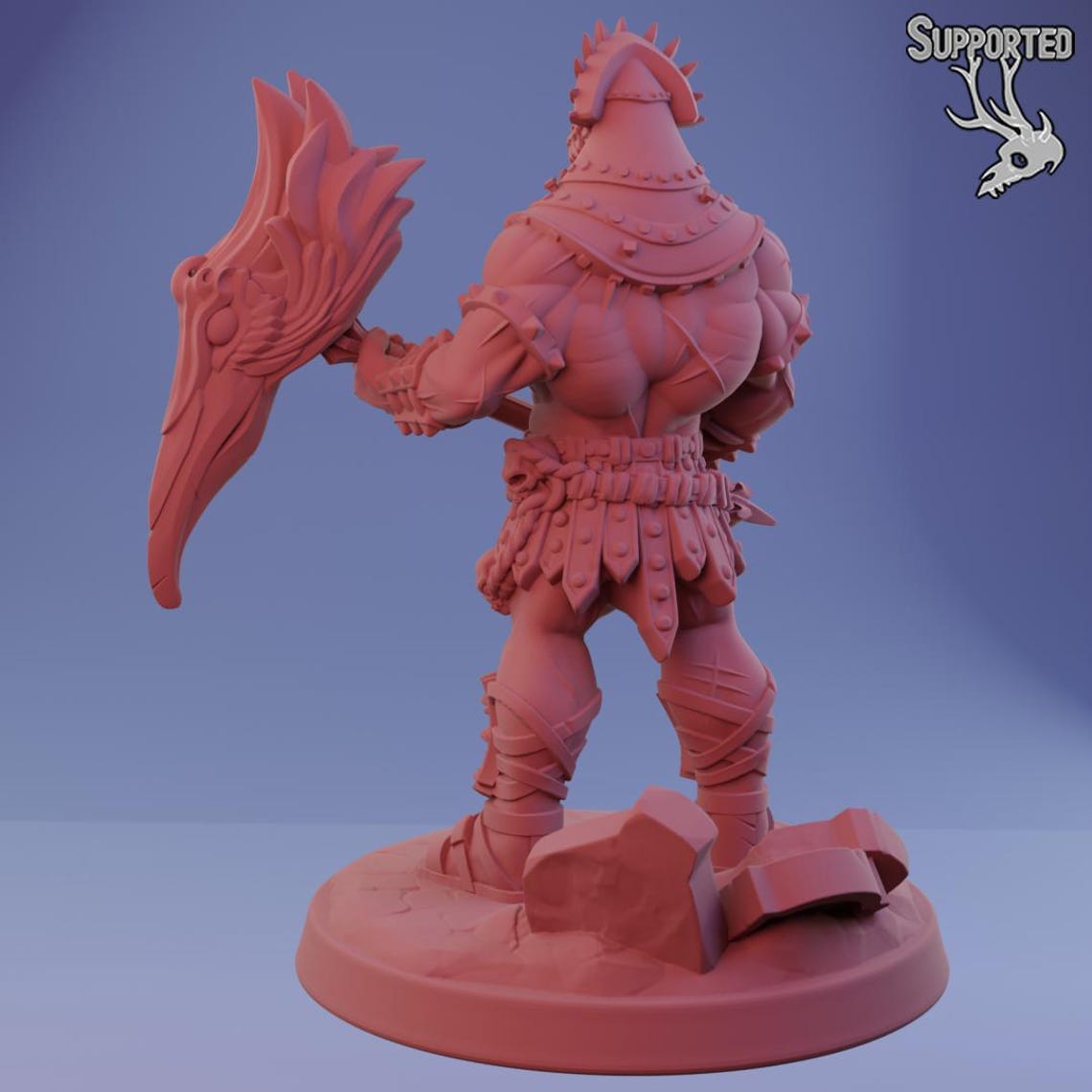 Custom 3D Printed Relentless Juggernaut Miniature - Etsy