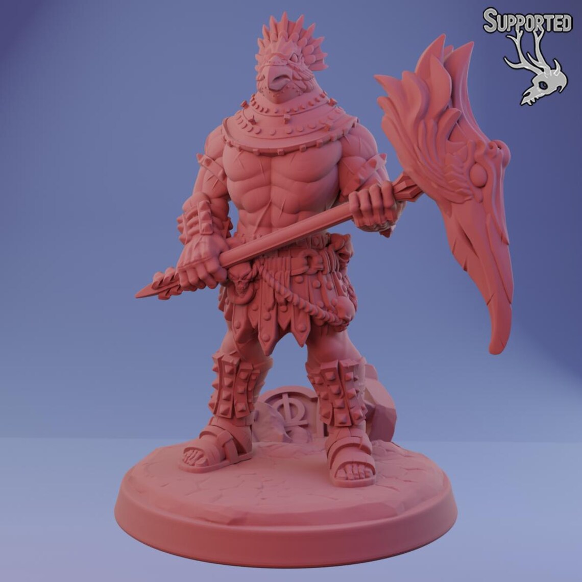Custom 3D Printed Relentless Juggernaut Miniature - Etsy