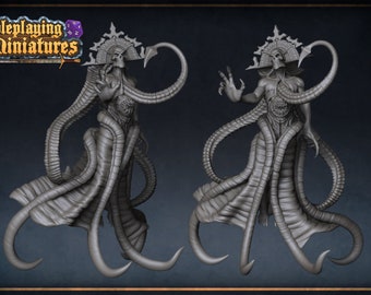 Custom 3D Printed Eldritch Lich Miniature