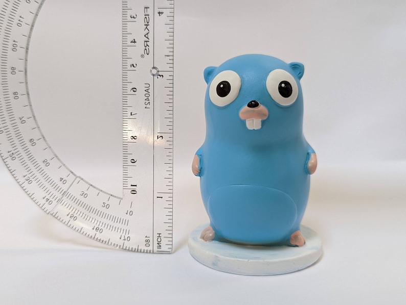 Limited Number of Adorable Golang Gopher Mascot Figurine, Perfect ...
