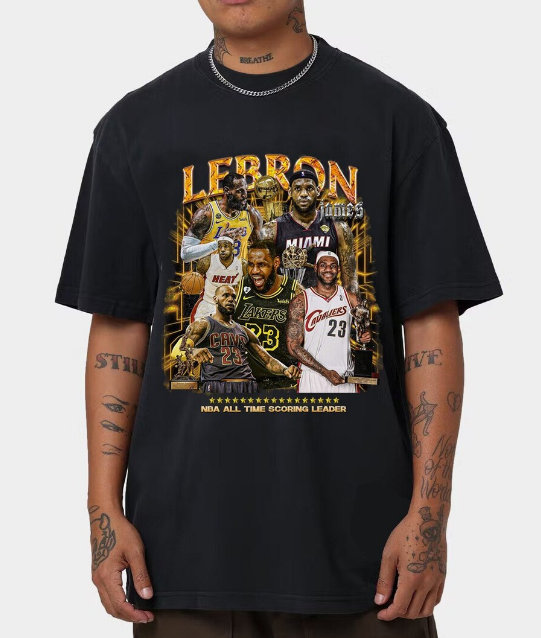 LeBron James Vintage 90s Shirt
