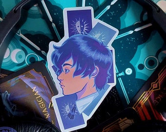 Persona 3 Protagonist Mirrored Sticker