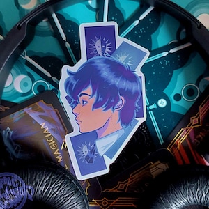Persona 3 Protagonist Mirrored Sticker