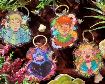 Dungeon Meshi Double Sided Charms