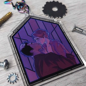 Jayvik Stained Glass Charm - Arcane League of Legends